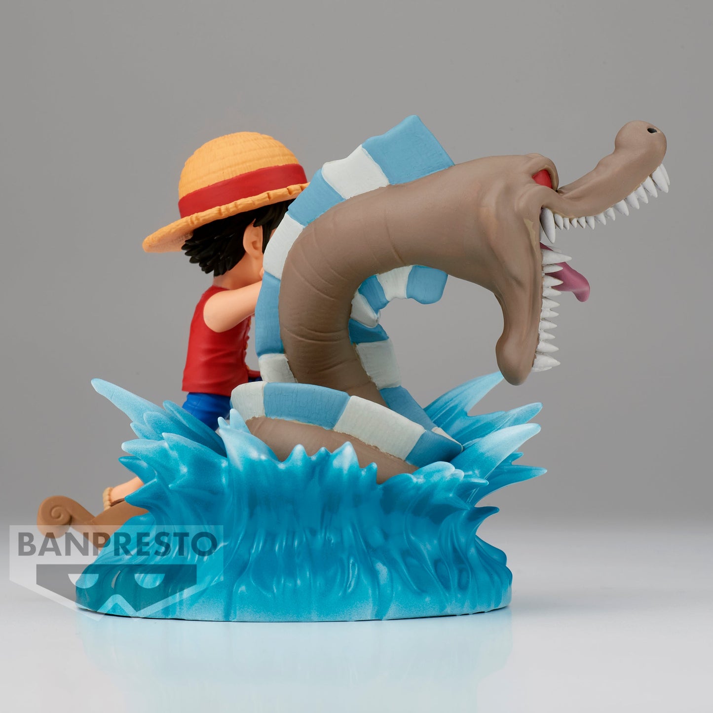 One Piece - World Collectable Figure ( WCF ) : Log Stories - Monkey . D . Luffy VS Locale Sea Monster