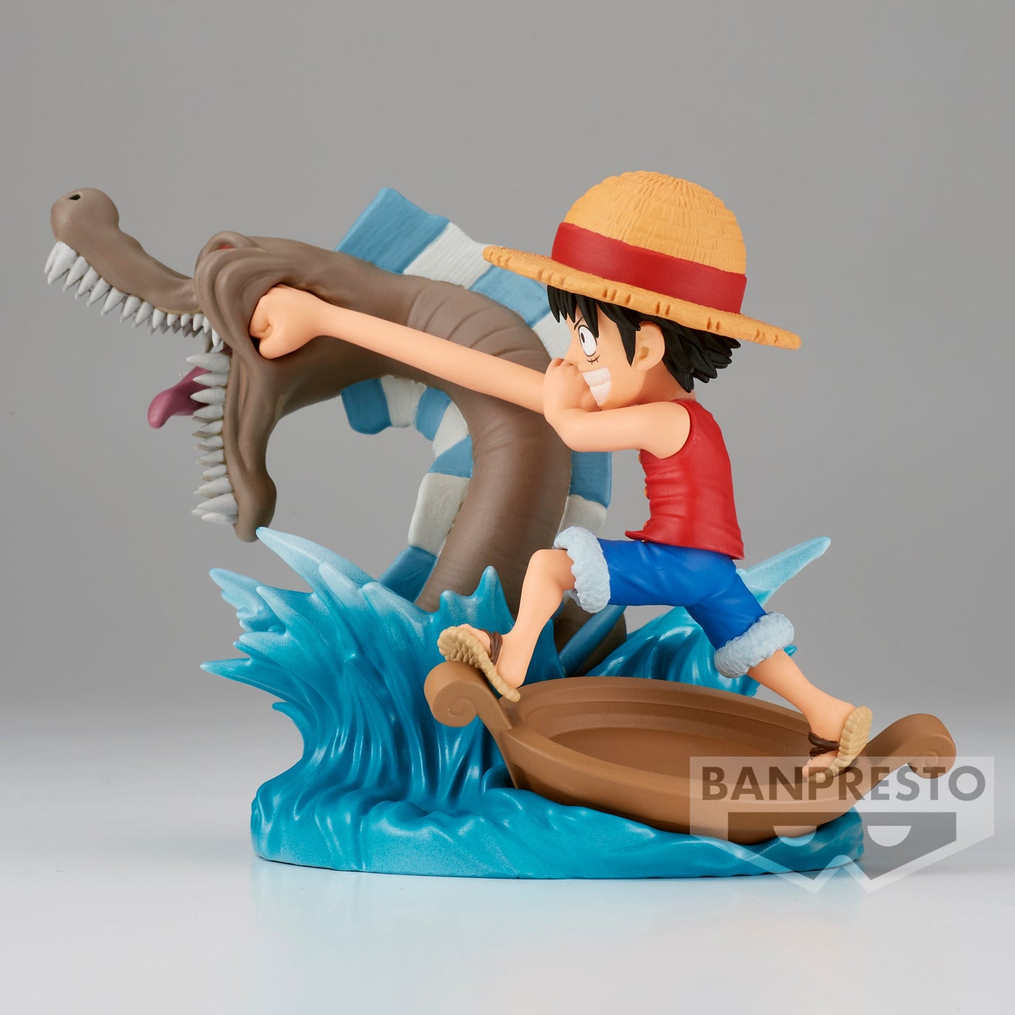 One Piece - World Collectable Figure ( WCF ) : Log Stories - Monkey . D . Luffy VS Locale Sea Monster