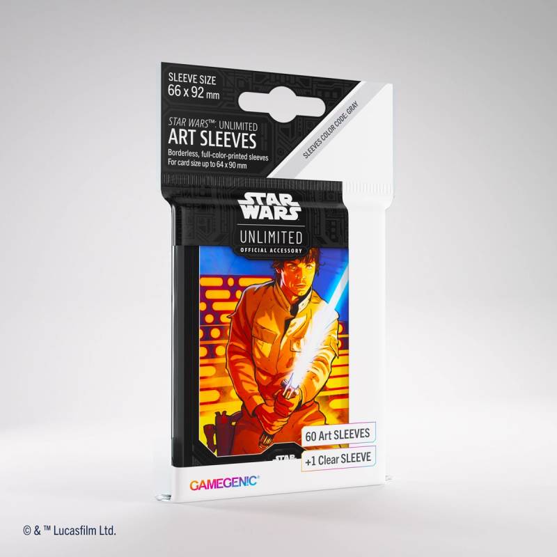 Gamegenic : Star Wars Unlimited - Art Sleeves Luke Skywalker