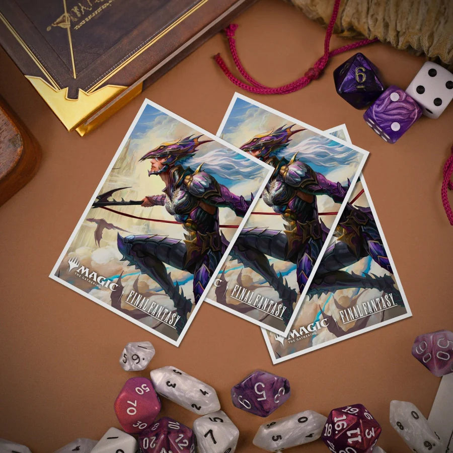 MAGIC: THE GATHERING®—FINAL FANTASY™ Kain Highwind 105ct APEX Deck Protector sleeves for Magic: The Gathering