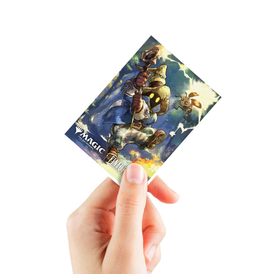 MAGIC: THE GATHERING®—FINAL FANTASY™ Vivi, Stray Black Mage 105ct APEX Deck Protector sleeves for Magic: The Gathering