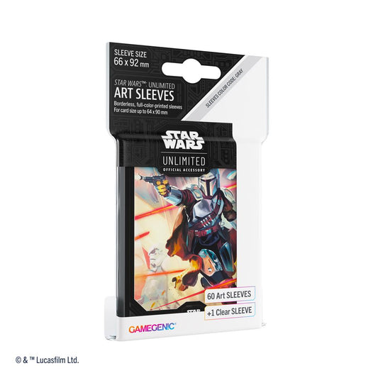 Gamegenic : Star Wars Unlimited - Art Sleeves Mandalorian