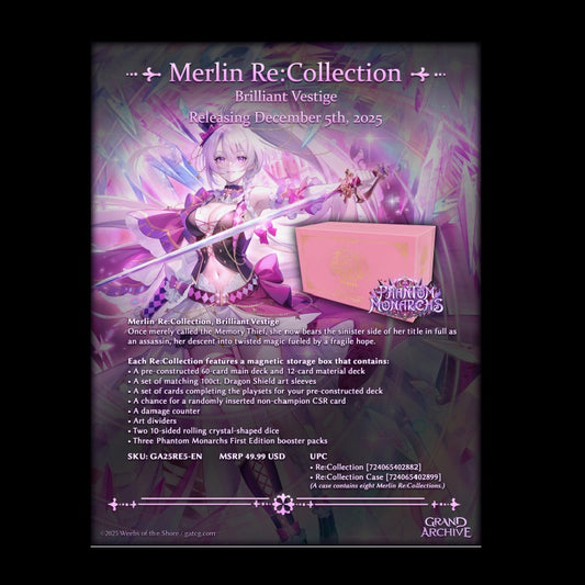 Grand Archive: ReCollection deck - Merlin: Brilliant Vestige