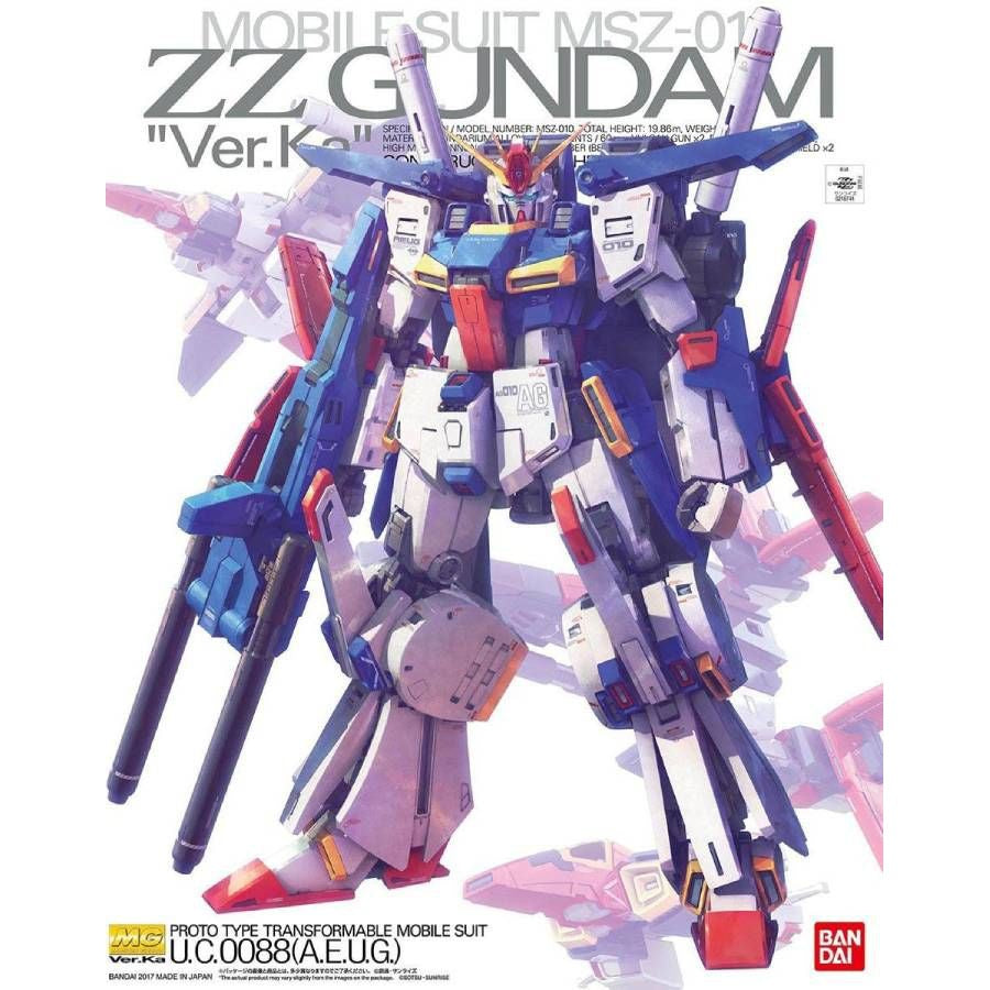 MSZ-010 ZZ Gundam Ver.Ka MG 1/100
