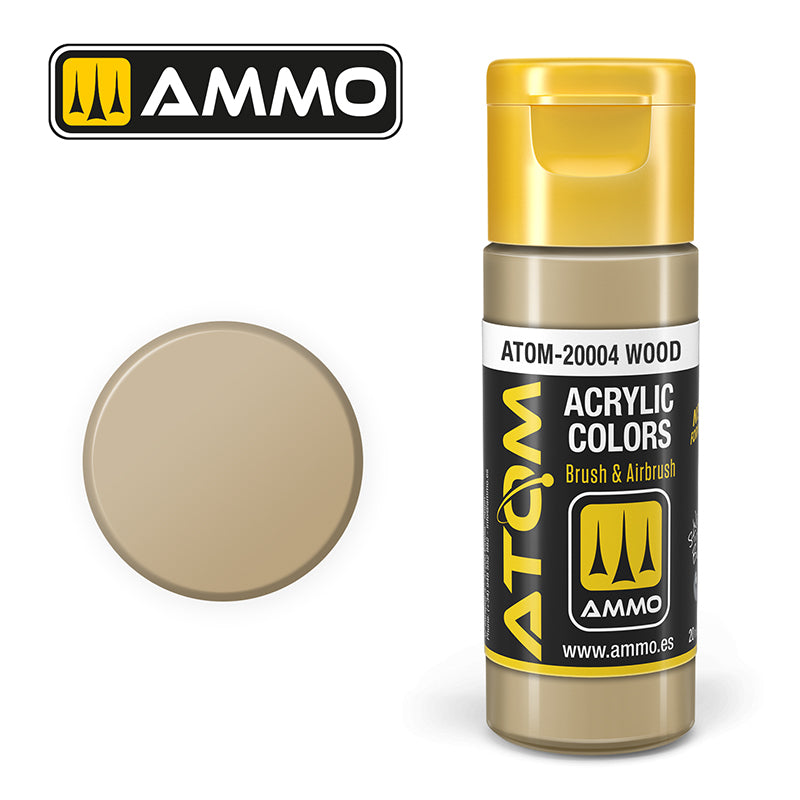 Ammo - Mig : Atom - Wood 20 ML