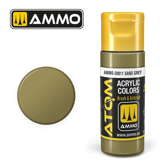 Ammo - Mig : Atom - Sand Grey 20 ML