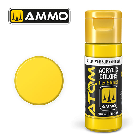 Ammo - Mig : Atom - Sunny Yellow 20ML