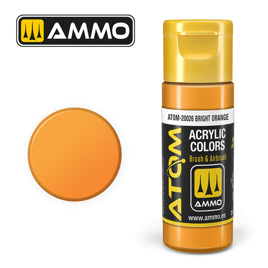Ammo - Mig : Atom - Bright Orange 20ML