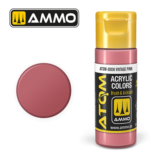 Ammo - Mig : Atom - Vintage Pink 20ML