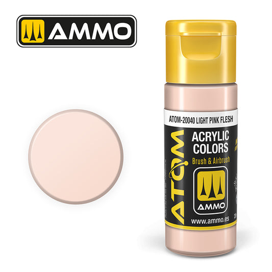 Ammo - Mig : Atom - Light Pink Flesh 20ML