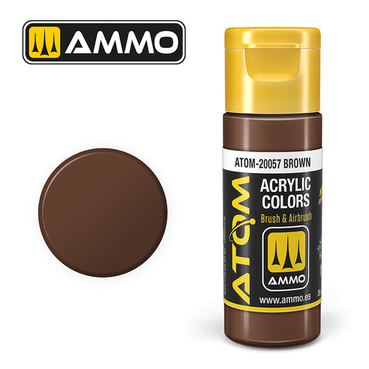 Ammo - Mig : Atom - Brown 20ML