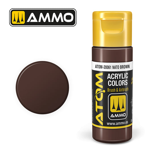 Ammo - Mig : Atom - Nato Brown 20ML