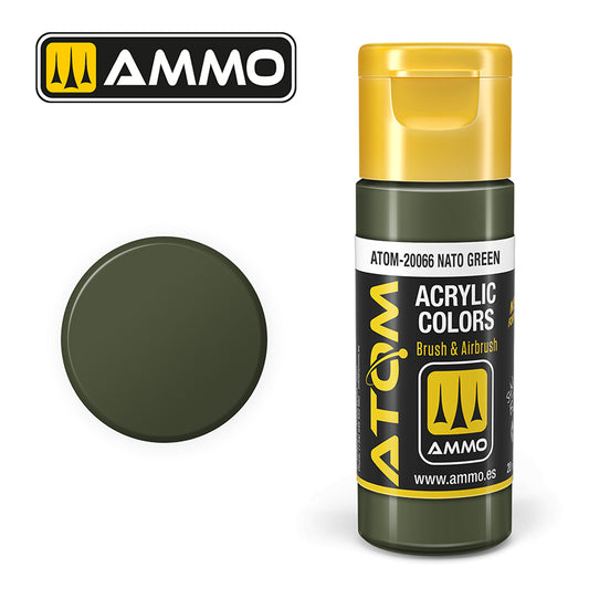 Ammo - Mig : Atom - Nato Green 20ML