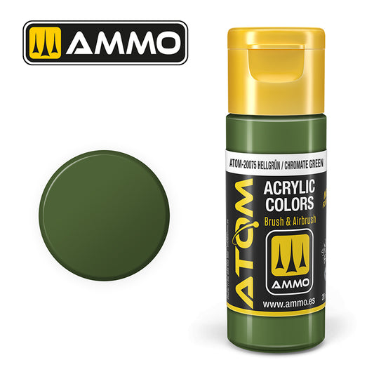 Ammo - Mig : Atom - Hellgrun / Chromate Green 20ML