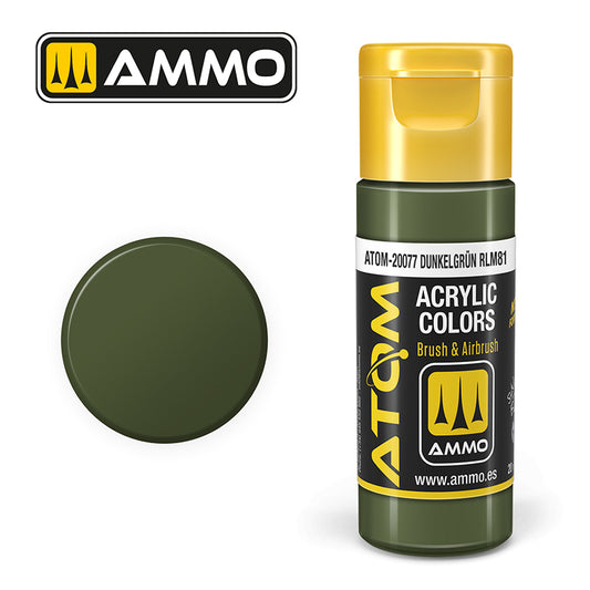 Ammo - Mig : Atom - Dunkelgrun RLM81 20ML