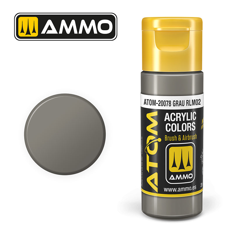 Ammo - Mig : Atom - Grau RLM02 20ML