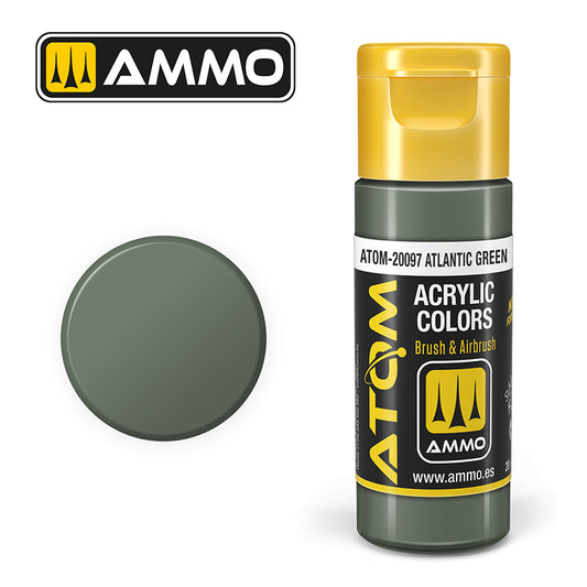 Ammo - Mig : Atom - Atlantic Green 20ML