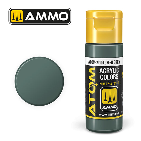 Ammo - Mig : Atom - Green Grey 20ML