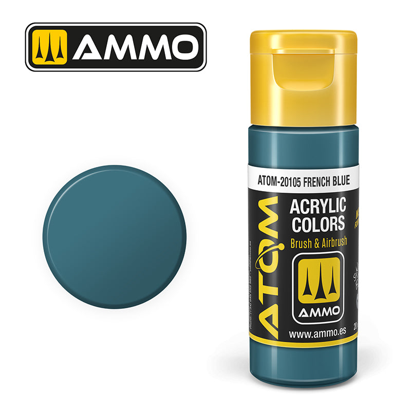 Ammo - Mig : Atom - French Blue 20ML