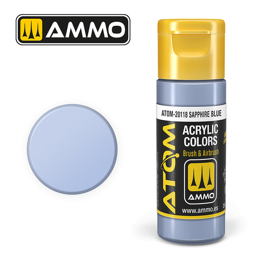 Ammo - Mig : Atom - Sapphire Blue 20ML