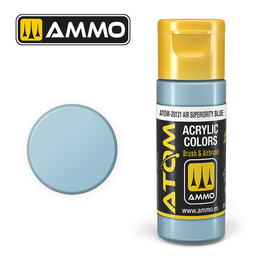 Ammo - Mig : Atom - Air Superiority Blue 20ML
