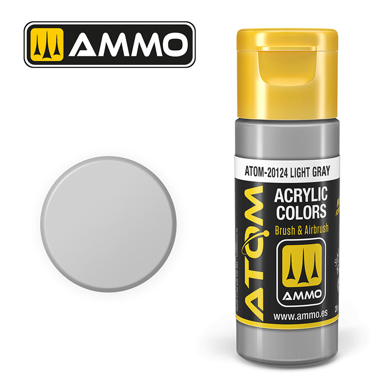 Ammo - Mig : Atom - Light Gray 20ML