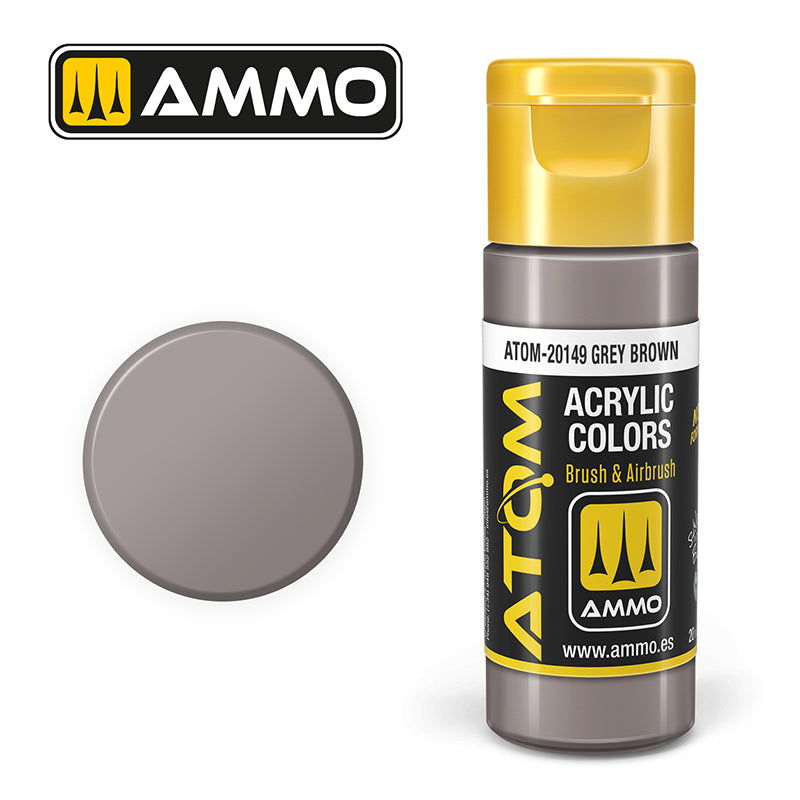 Ammo - Mig : Atom - Grey Brown 20ML