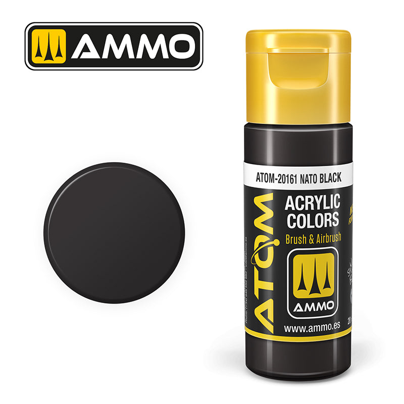 Ammo - Mig : Atom - Nato Black 20ML