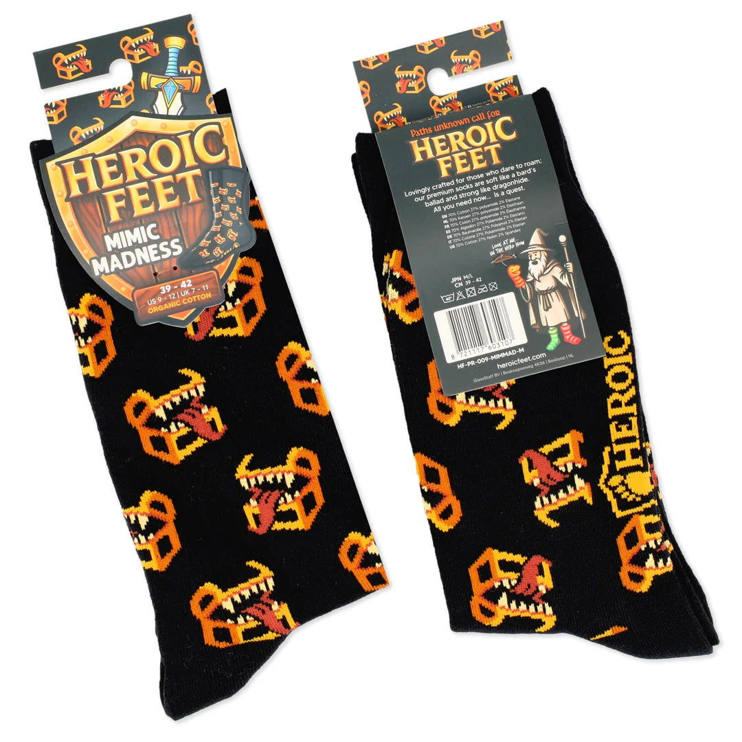 Heroic Feet Mimic Madness