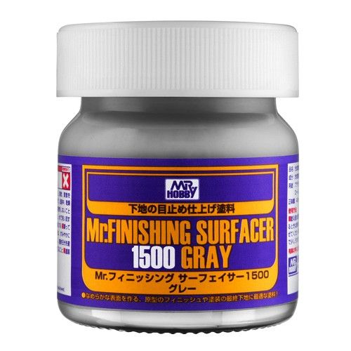 Mr.Hobby : Mr. Finishing Surfacer 1500 Gray 40ml SF-289