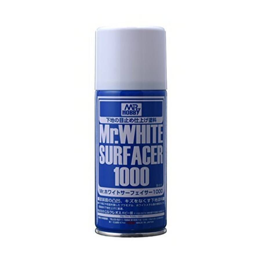 Mr.Hobby : Mr. White Surfacer 1000 Spray 170ml B-511