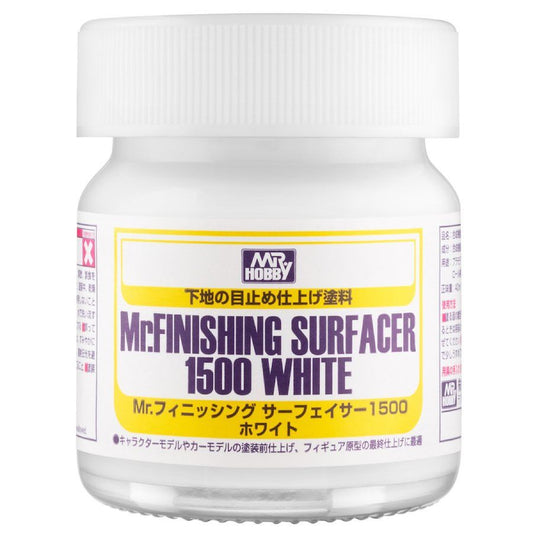 Mr.Hobby : Mr. Finishing Surfacer 1500 White 40ml SF-291