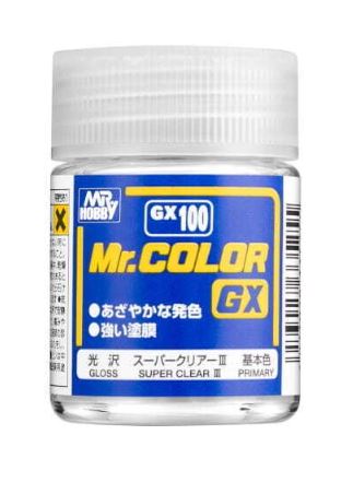 Mr Hobby : Mr Color GX 100 Super Clear III - Gloss