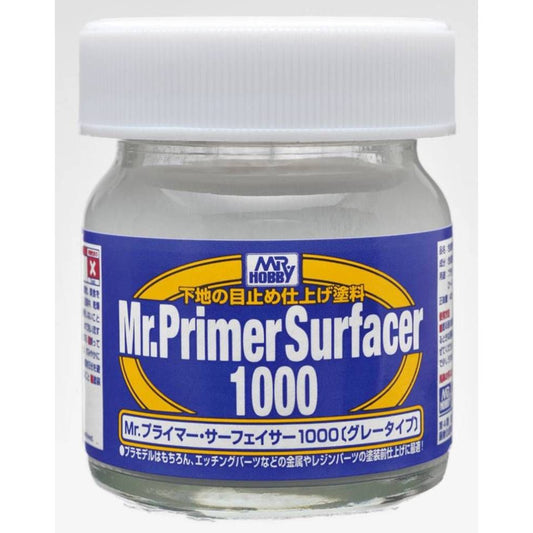 Mr.Hobby : Mr.Primer Surfacer 1000 40ml Gray SF-287