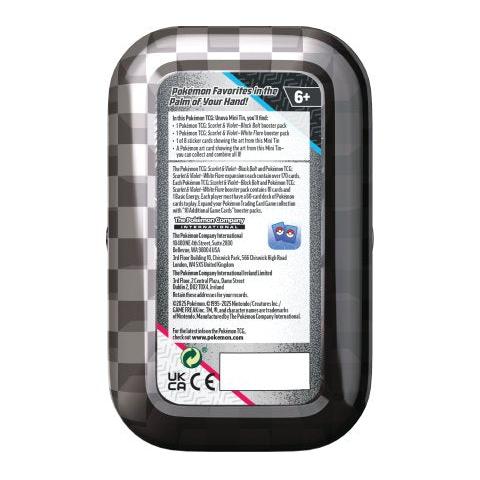 Pokemon TCG : Scarlet & Violet - Black Bolt & White Flare Mini Tin