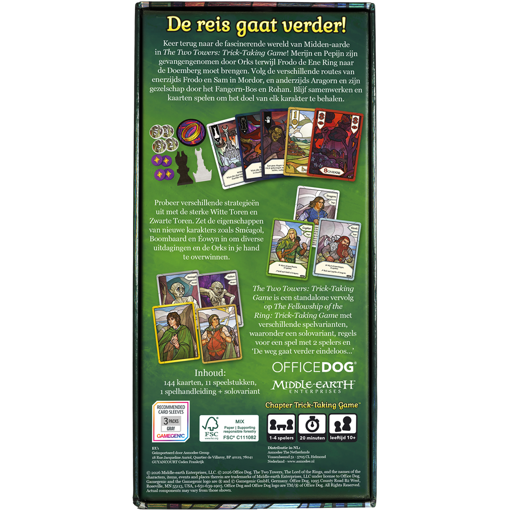 The Lord of the Rings: The Two Towers™ Trick-Taking Game - NL