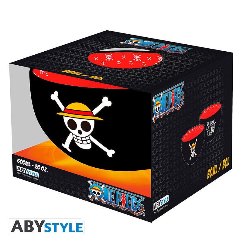 ONE PIECE - Bowl - 600ml - "Skulls"