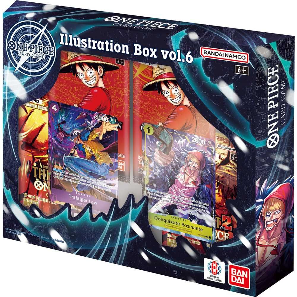 One Piece Cardgame: Illustration Box Vol.6