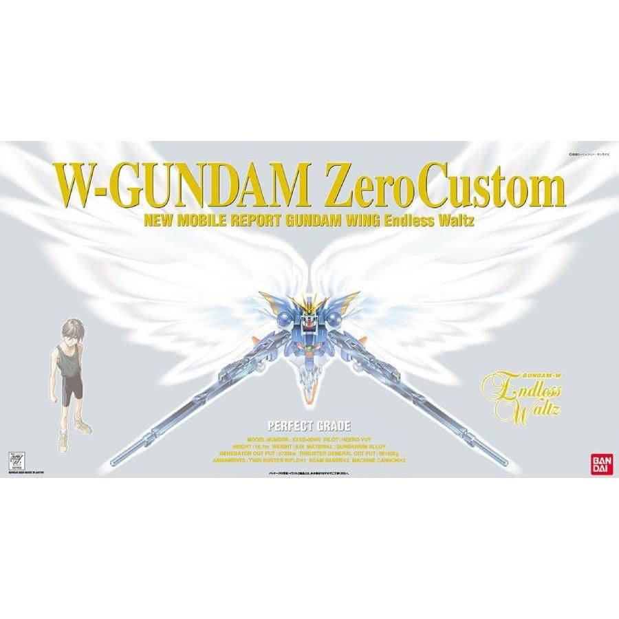 XXXG-00W0 Wing Gundam Zero Custom PG 1/60