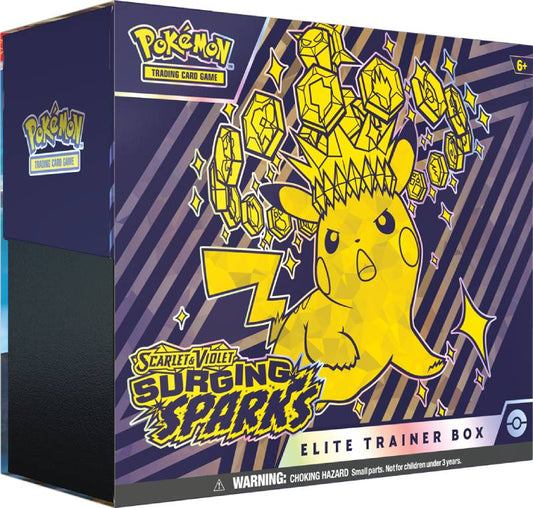 Pokemon TCG : Scarlet & Violet - Surging Sparks Elite Trainer Box