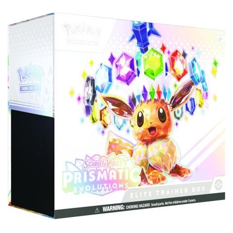 Pokemon - Scarlet & Violet Prismatic Evolutions Elite Trainer Box