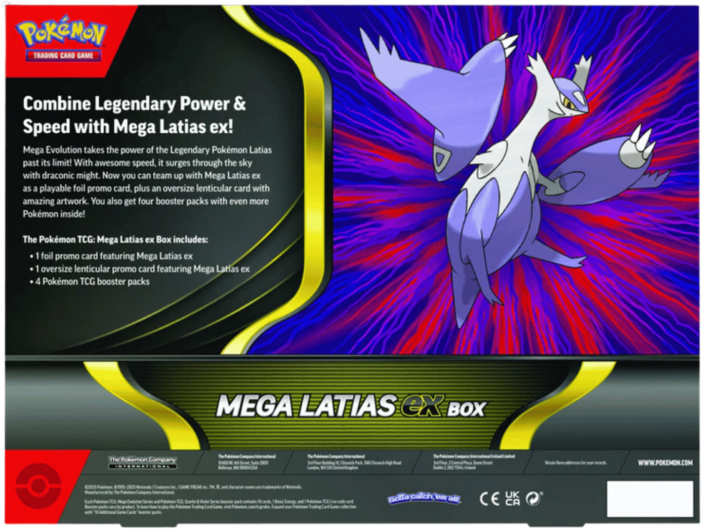Pokemon - Mega Latias Ex Box