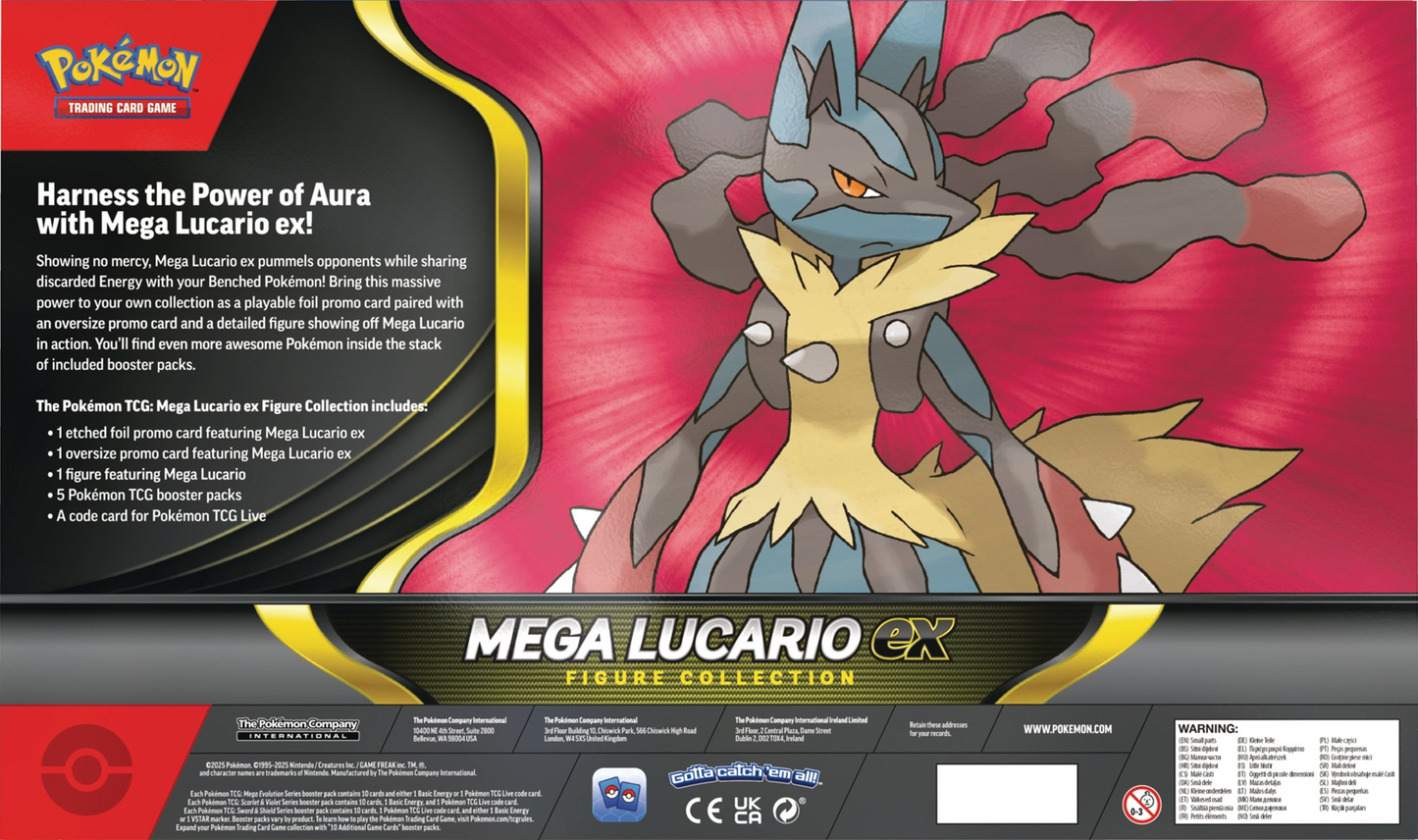 Pokemon - Mega Lucario EX Figure Collection