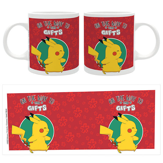 POKEMON - Mug - 320ml - "ON THE WAY TO THE GIFTS"