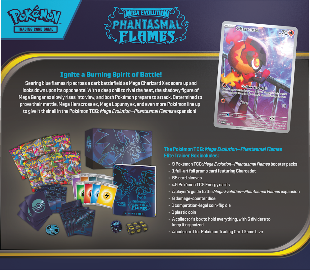 Pokemon - Phantasmal Flames Elite Trainer Box