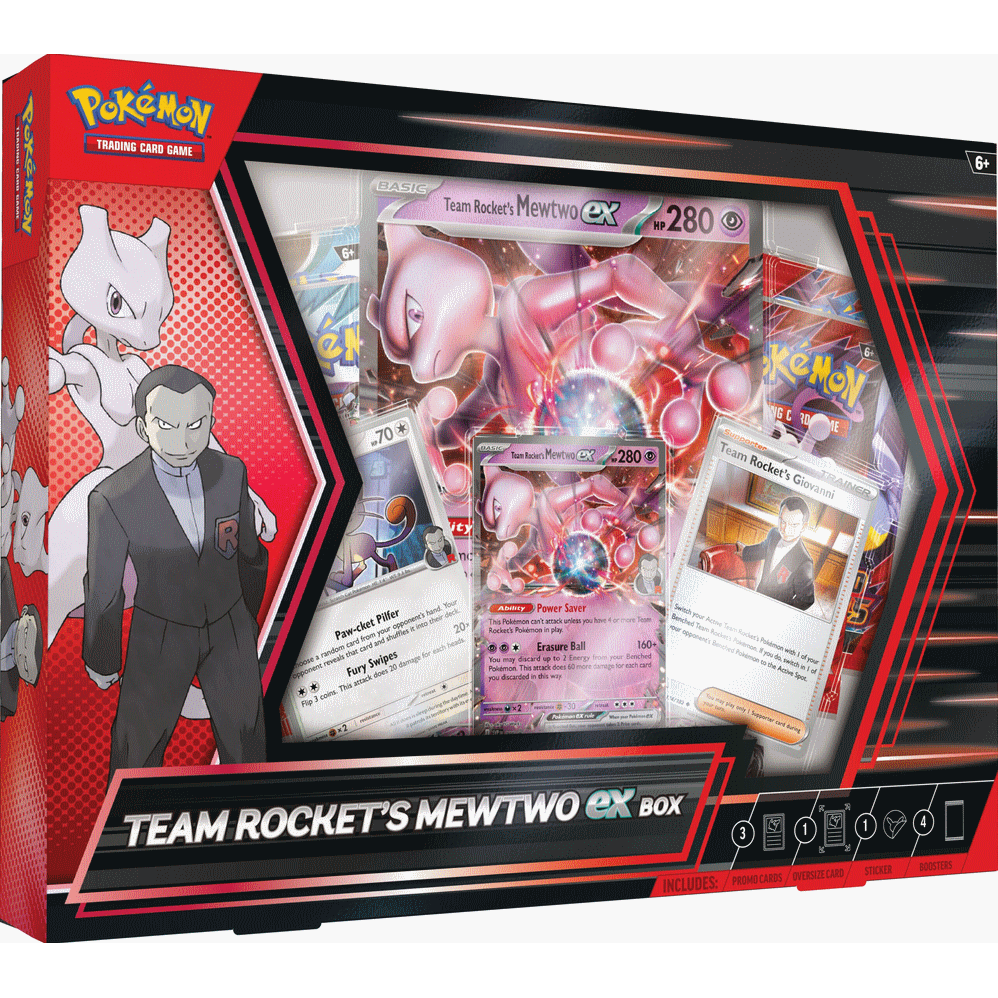 Pokemon - Team Rocket’s Mewtwo ex Box 