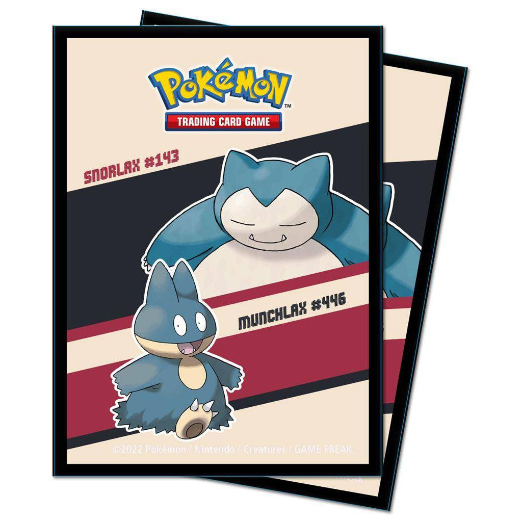 Pokemon TCG : Ultra Pro Card Sleeves - Munchkin / Snorlax ( 100 Sleeves )