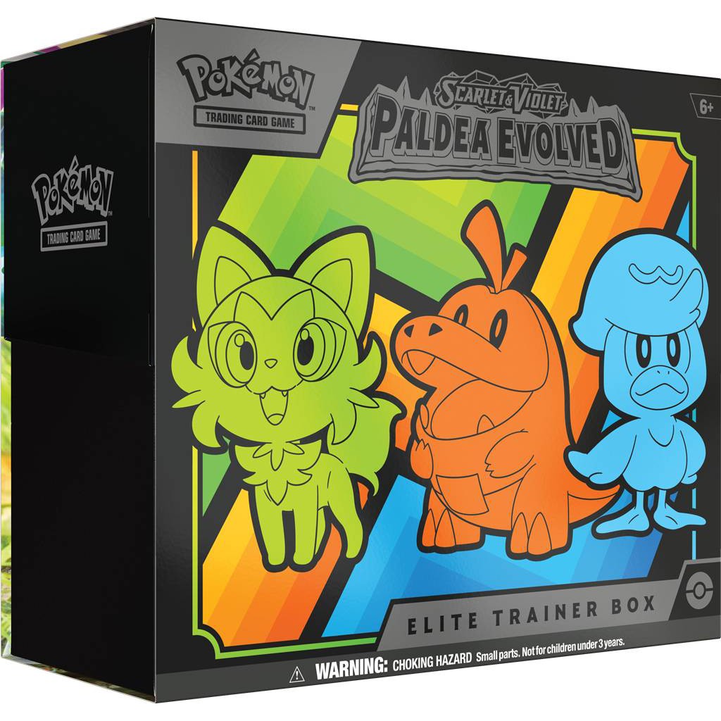 Pokemon TCG : Scarlet & Violet - Paldea Evolved ( Elite Trainer Box )