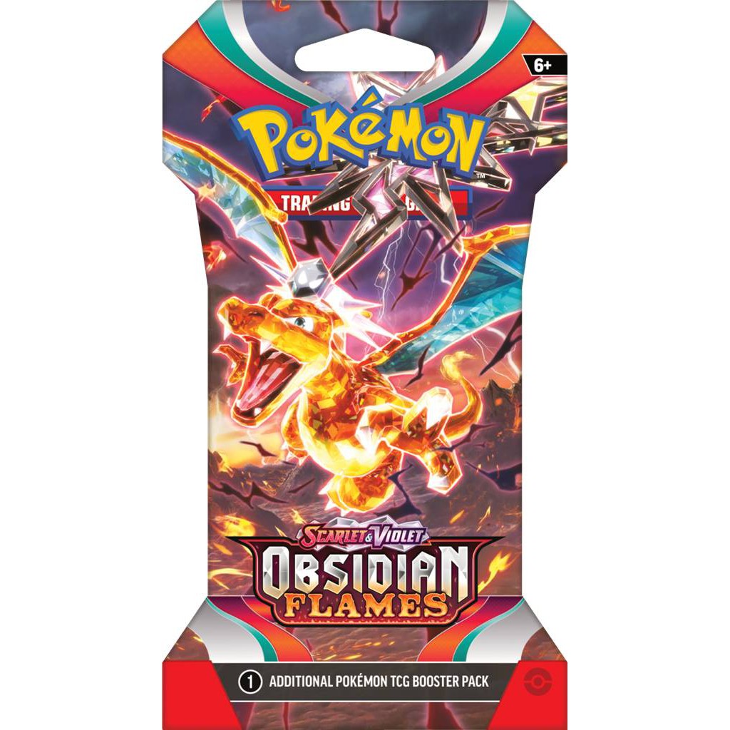 Pokemon TCG : Scarlet & Violet - Obsidian Flames ( Sleeved Pack )
