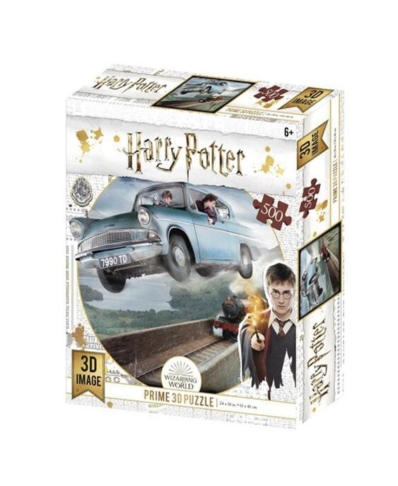Wizarding World : Harry Potter Ford Anglia 3D image puzzle (500pc)